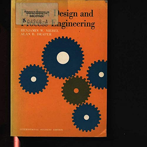 9780070465350: Product Design and Process Engineering
