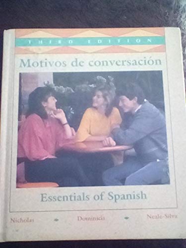 Beispielbild fr Motivos De Conversacion: Essentials of Spanish (English and Spanish Edition) zum Verkauf von Wonder Book