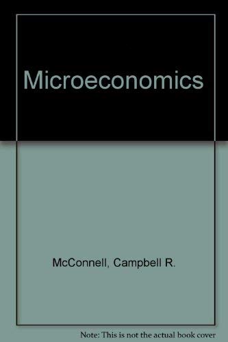 Stock image for Microeconomics for sale by More Than Words