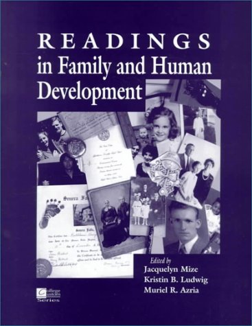 Stock image for Readings in Family and Human Development for sale by Anderson Book