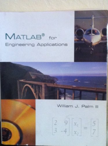 9780070473300: Matlab for Engineering Applications
