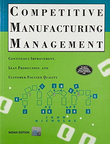 9780070474154: Competitive Manufacturing Management