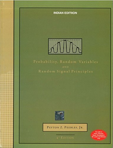 Imagen de archivo de Probability, Random Variables, And Random Signal Principles a la venta por GoldBooks
