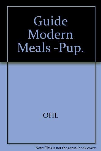 9780070475137: Guide to Modern Meals