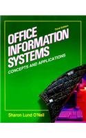 Imagen de archivo de Office Information Systems: Concepts and Applications a la venta por Iridium_Books