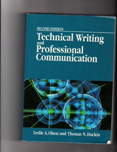 Stock image for Technical Writing and Professional Communication for sale by ThriftBooks-Atlanta