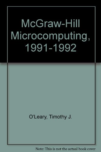 9780070478985: McGraw-Hill Microcomputing, 1991-1992