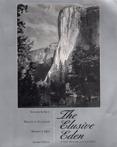 Stock image for The Elusive Eden: A New History of California for sale by Hawking Books