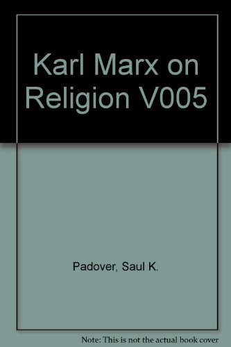 Beispielbild fr Karl Marx on Religion zum Verkauf von Better World Books