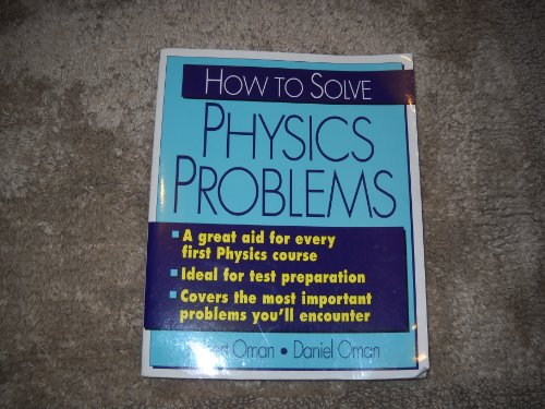 Beispielbild fr How to Solve Physics Problems (College Course S) zum Verkauf von Wonder Book