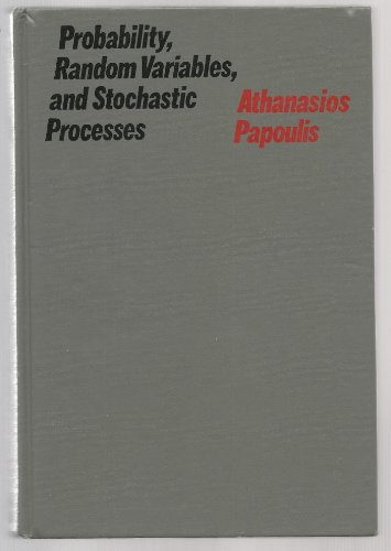 Beispielbild fr Probability, random variables, and stochastic processes (McGraw-Hill series in electrical engineering) zum Verkauf von Wonder Book