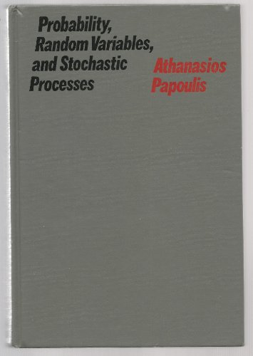 

Probability, random variables, and stochastic processes (McGraw-Hill series in electrical engineering)