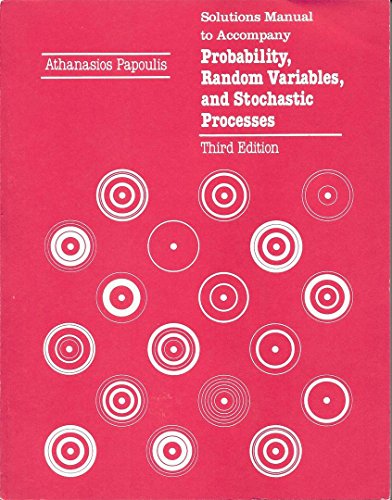 9780070484788: Solutions manual to accompany Probability, random variables, and stochastic processes