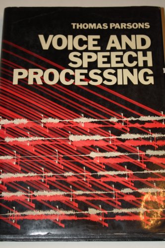 Beispielbild fr Voice and Speech Processing zum Verkauf von Anybook.com