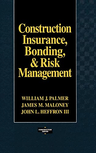 9780070485945: Construction Insurance, Bonding, and Risk Management
