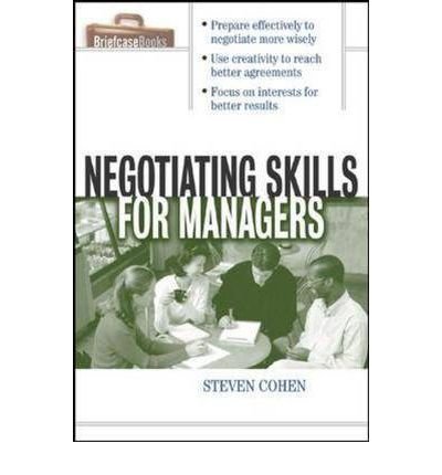 9780070486331: Negotiating Skills for Managers