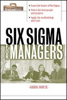 9780070486393: SIX SIGMA FOR MANAGERS BY (BRUE, GREG)[MCGRAW-HILL]JAN-1900