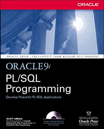 Stock image for ORACLE 9i PL/SQL PROGRAMMIHNG WITH CD [Paperback] URMAN for sale by HPB-Red