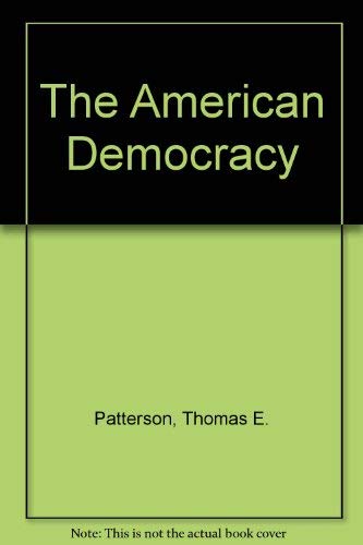 Stock image for The American Democracy for sale by HPB-Red