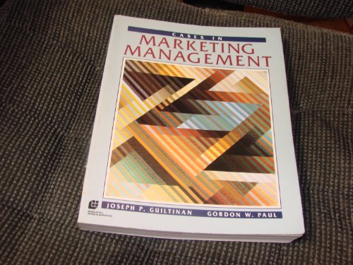 9780070489479: Cases in Marketing Management