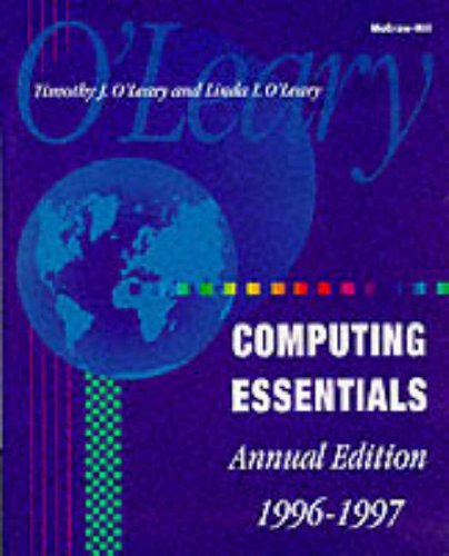 Beispielbild fr McGraw-Hill Computing Essentials, 1996-1997 zum Verkauf von Better World Books