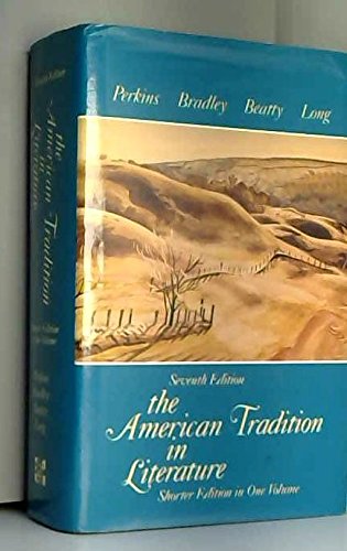 Beispielbild fr The American Tradition in Literature zum Verkauf von Wonder Book
