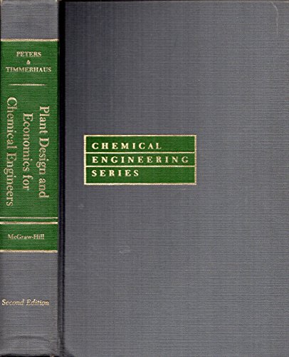 Stock image for Plant Design and Economics for Chemical Engineers (Chemical Engineering) for sale by ThriftBooks-Atlanta