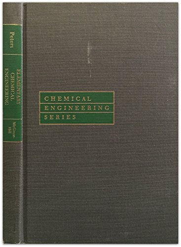 Stock image for Elementary Chemical Engineering (MCGRAW HILL CHEMICAL ENGINEERING SERIES) for sale by HPB-Red