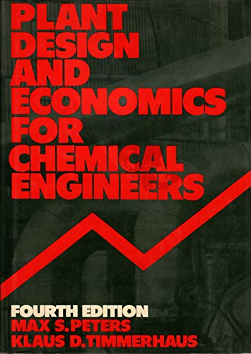 Imagen de archivo de Plant Design and Economics for Chemical Engineers (McGraw-Hill Chemical Engineering Series) a la venta por Jenson Books Inc