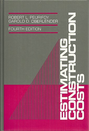 9780070497405: Estimating Construction Costs (The McGraw-Hill series in construction engineering & project management)