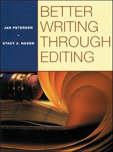 9780070498853: BETTER WRITING THROUGH EDITING: STUDENT TEXT