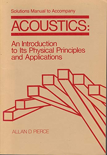 9780070499621: Acoustics: An introduction to its physical principles and applications (McGraw-Hill series in mechanical engineering)