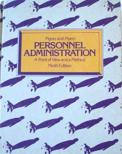 9780070499713: Personnel Administration