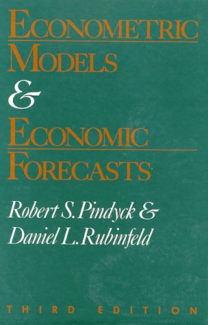 9780070500983: Econometric Models and Economic Forecasting