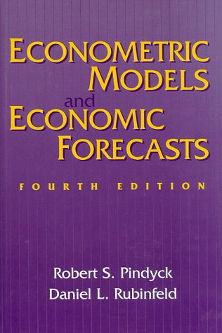 Beispielbild fr Econometric Models and Economic Forecasts (Text alone) zum Verkauf von BooksRun