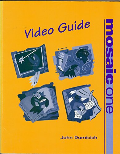 Stock image for Mosaic One: Video Guide for sale by Better World Books