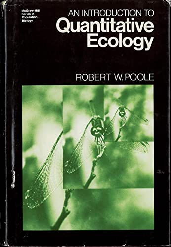 Beispielbild fr An Introduction to Quantitative Ecology [McGraw-Hill Series in Population Biology] zum Verkauf von G. & J. CHESTERS