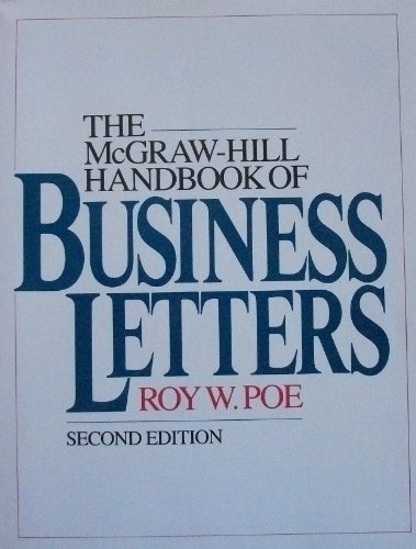 Stock image for McGraw-Hill Handbook of Business Letters for sale by Wonder Book