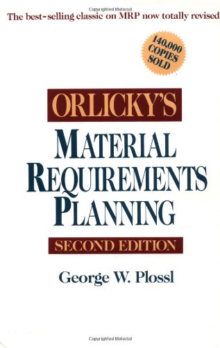 Imagen de archivo de Orlicky's Material Requirements Planning a la venta por ThriftBooks-Dallas
