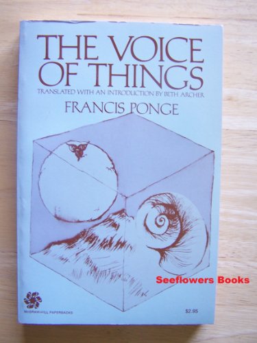 9780070504608: Title: The Voice of Things