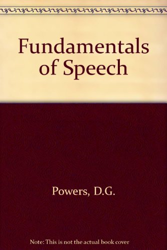 9780070505902: Fundamentals of Speech by Powers, David Guy