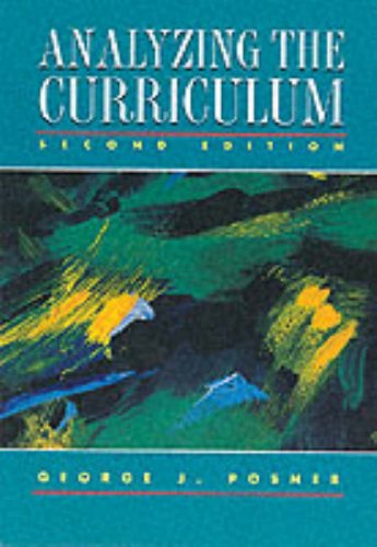 Imagen de archivo de Analyzing the Curriculum a la venta por Better World Books