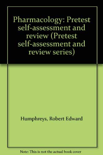 Stock image for Pharmacology: Pretest Self-Assessment and Review for sale by Top Notch Books