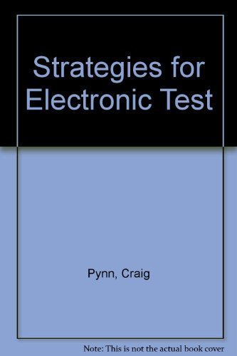 Imagen de archivo de Strategies for Electronic Tests a la venta por Antiquariat Bookfarm