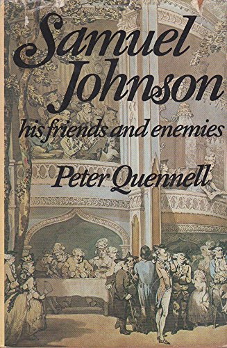 Beispielbild fr Samuel Johnson; His Friends and Enemies zum Verkauf von Better World Books