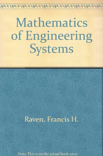 Beispielbild fr Mathematics of Engineering Systems zum Verkauf von Better World Books