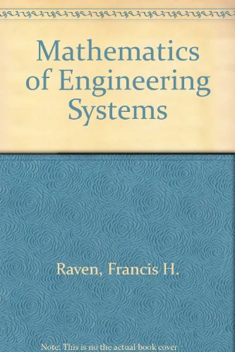 Stock image for Mathematics of Engineering Systems for sale by Better World Books