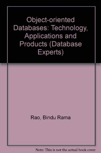 9780070512795: Object-Oriented Databases: Technology, Applications, and Products (DATABASE EXPERTS' SERIES)