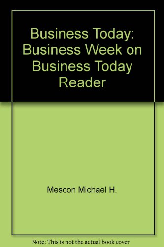 Imagen de archivo de Business Today: Business Week on Business Today Reader a la venta por BookHolders