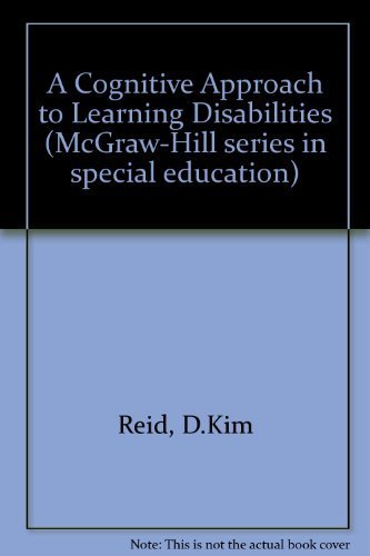 9780070517684: A Cognitive Approach to Learning Disabilities (McGraw-Hill series in special education)